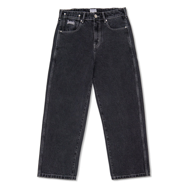 Hoddle Denim Ranger Jeans, Black Wash