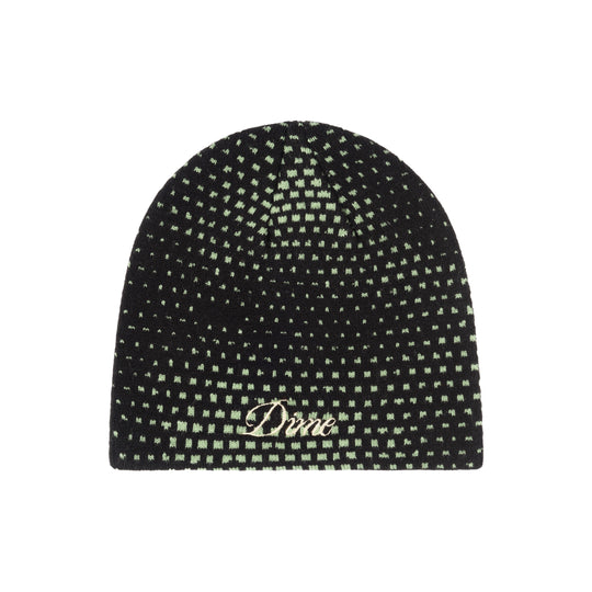 Pixel Skully Beanie, Black