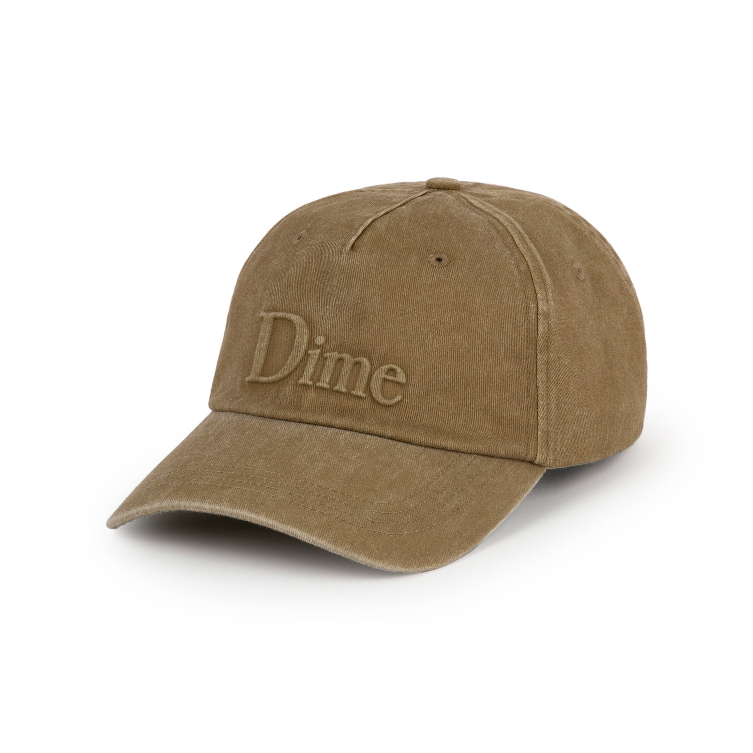 Classic Embossed Uniform Hat, Gold Washed
