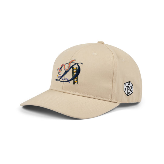 D Snake Full Fit Hat, Beige