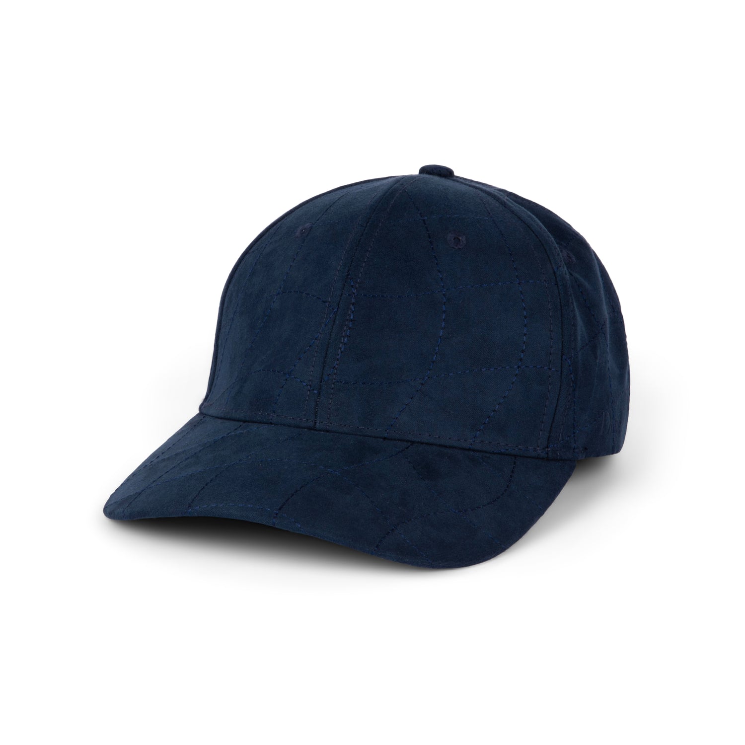 Wave Quilted Full Fit Hat, Indigo