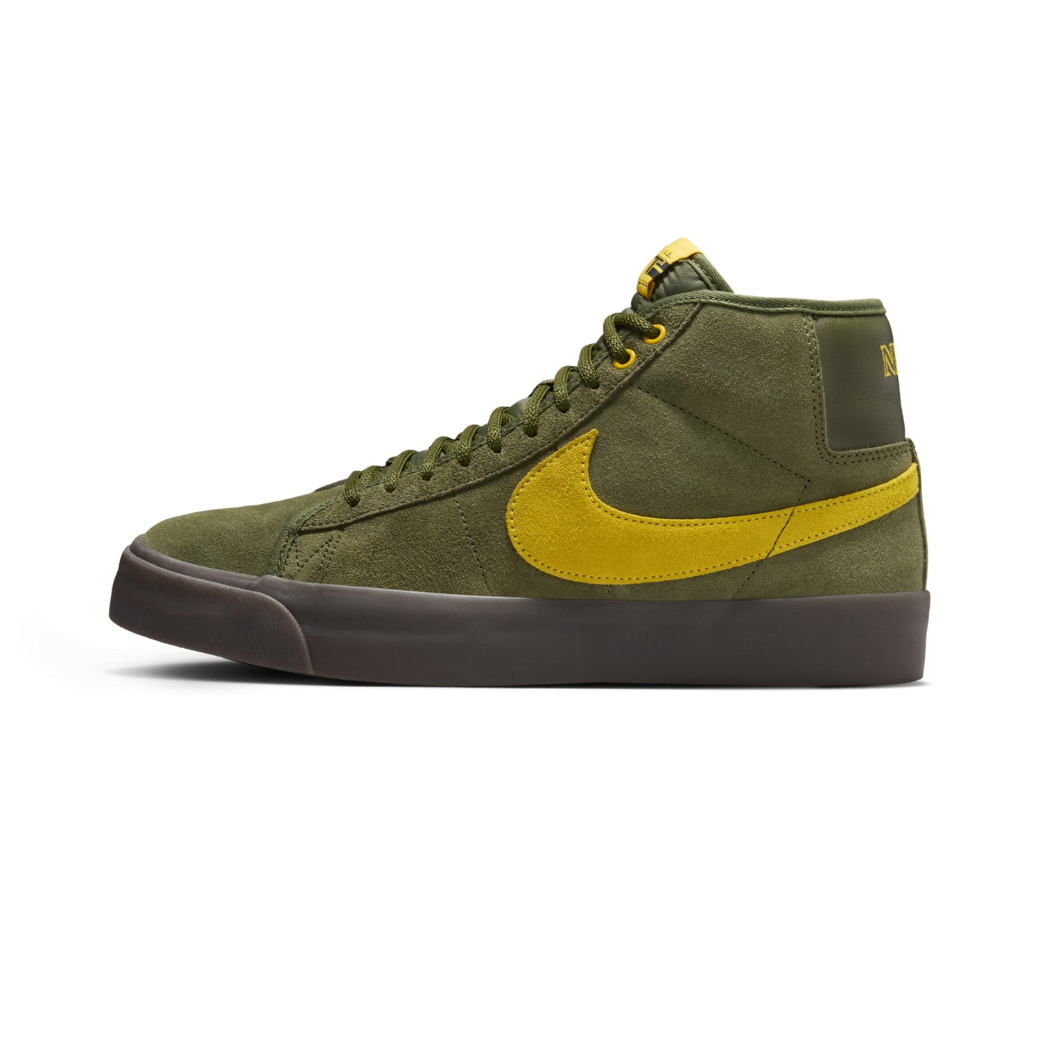 Zoom Blazer Mid QS 'Antihero', Rough Green / Amarillo