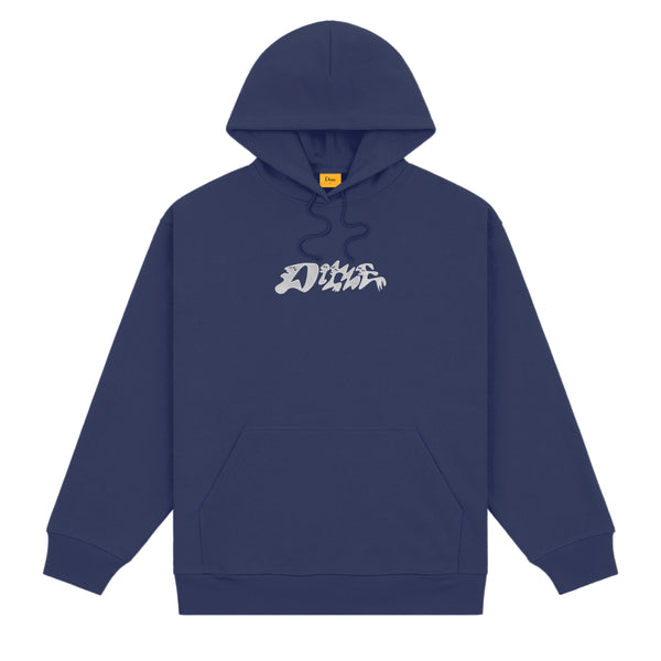 Dime Happy Pullover Hood, Night Blue