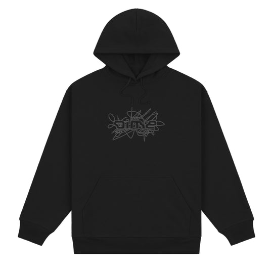 Glyph Pullover Hood, Black