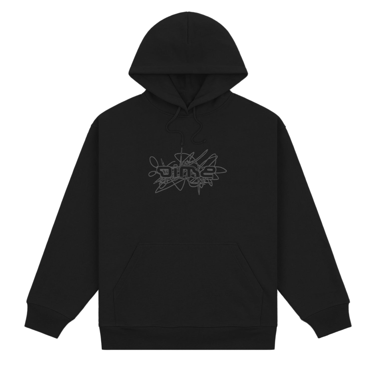Glyph Pullover Hood, Black