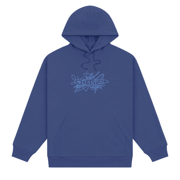Dime Glyph Pullover Hood, Night Blue