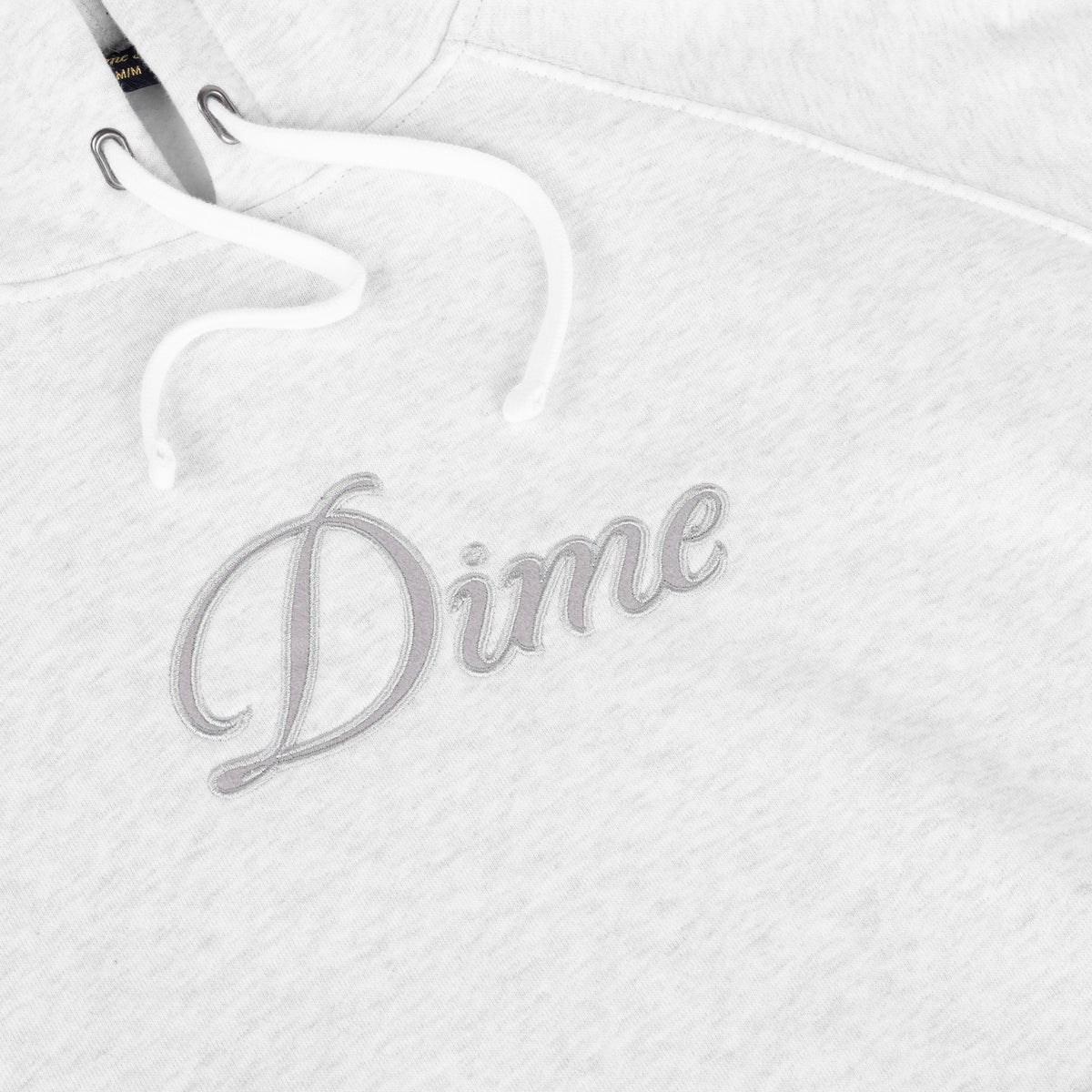 Cursive Hoodie, Ash