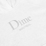 Classic Dime Mtl Pullover Hood, Ash