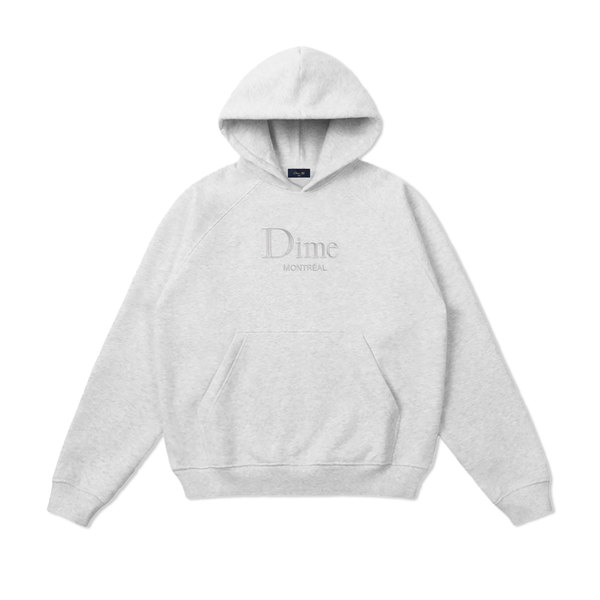 Dime Classic Dime Mtl Pullover Hood, Ash