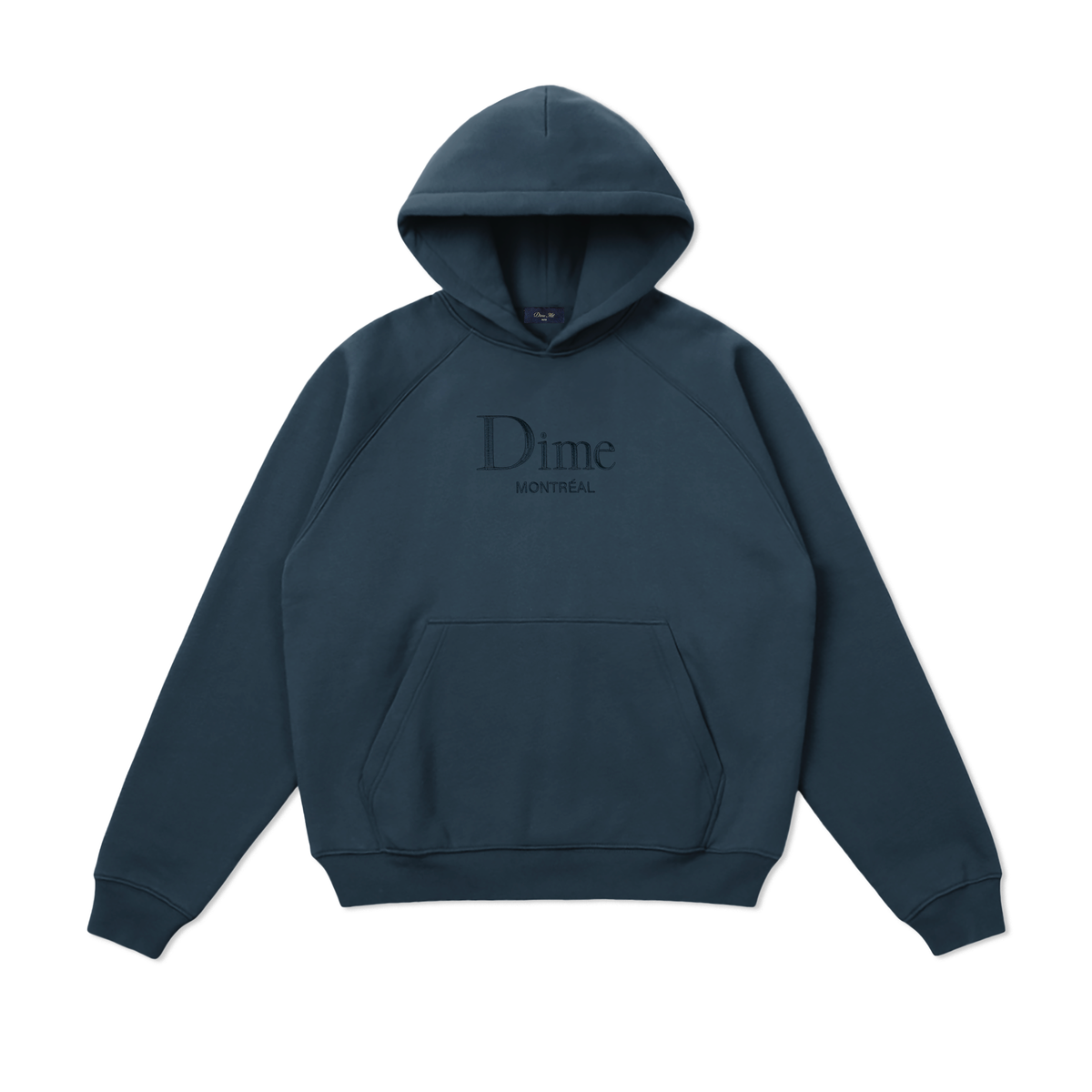 Classic Dime Mtl Pullover Hood, Navy