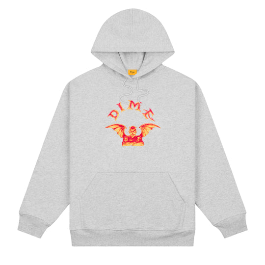 Devil Pullover, Heather Grey