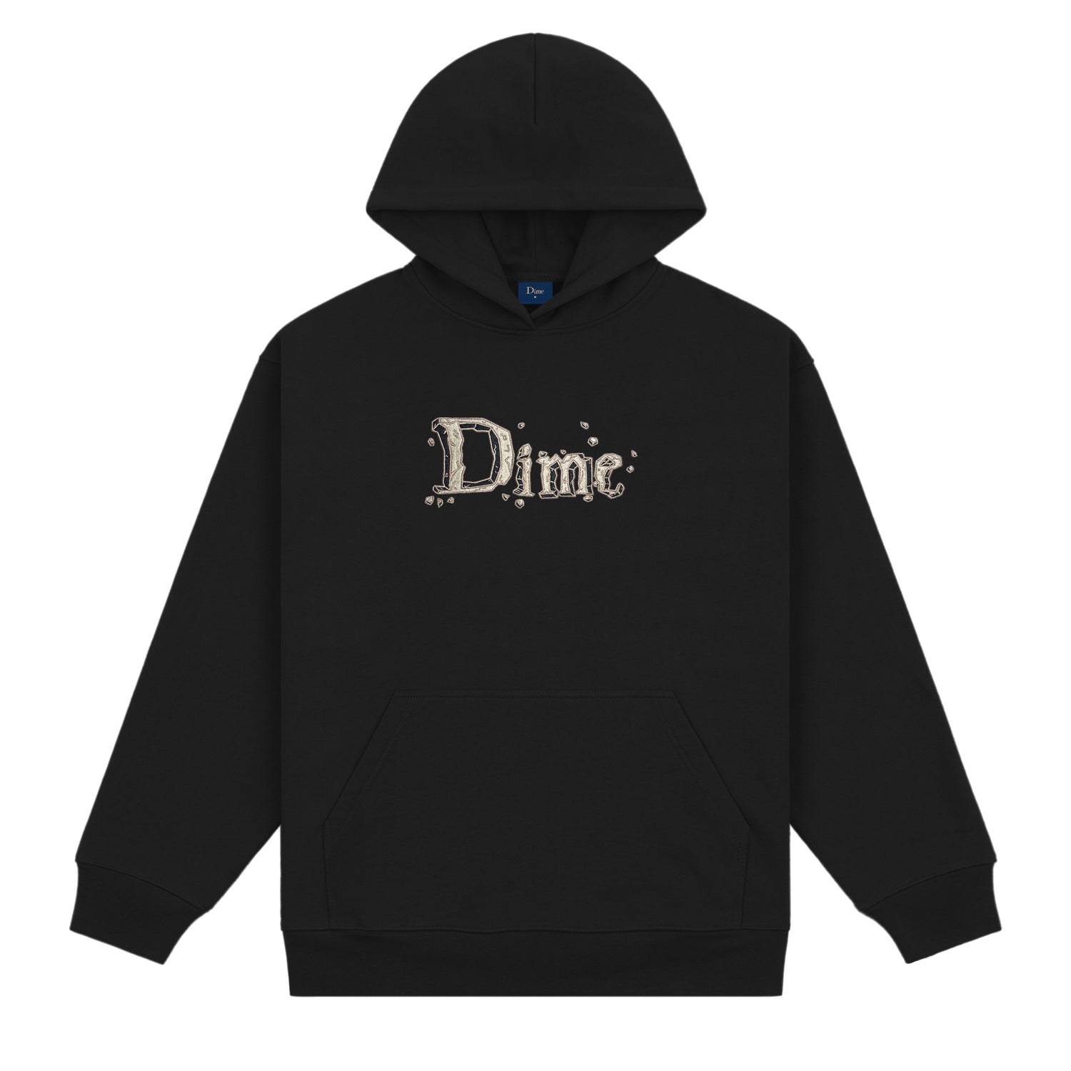 Classic Stone Pullover Hood, Black