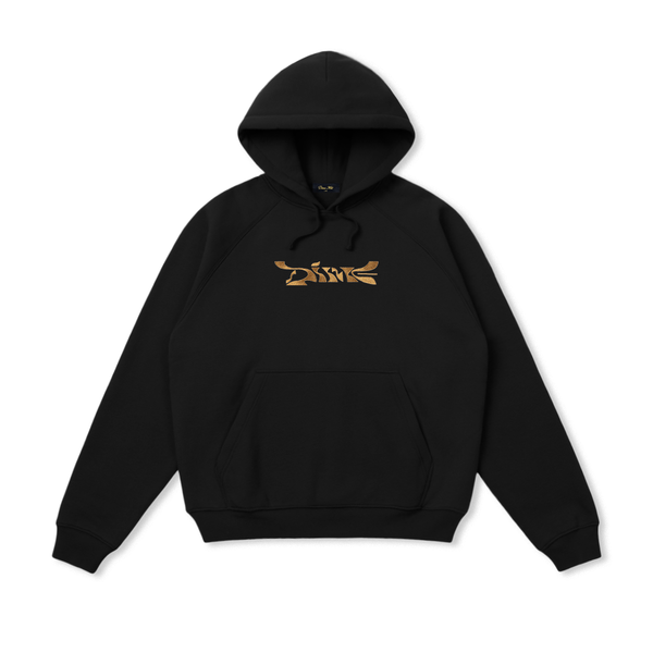Dime Poster Pullover Hood, Black
