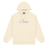 Cursive Logo Pullover Hood, Fog