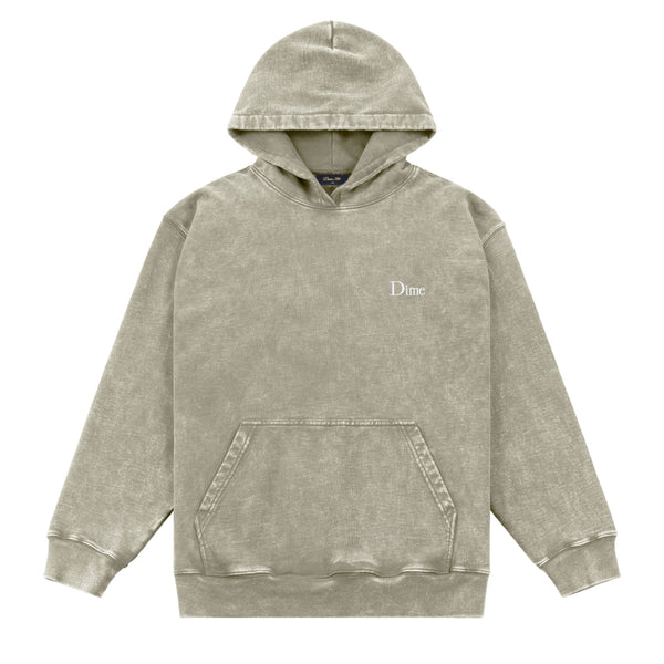 Dime Classic French Terry Pullover Hood, Faded Cement