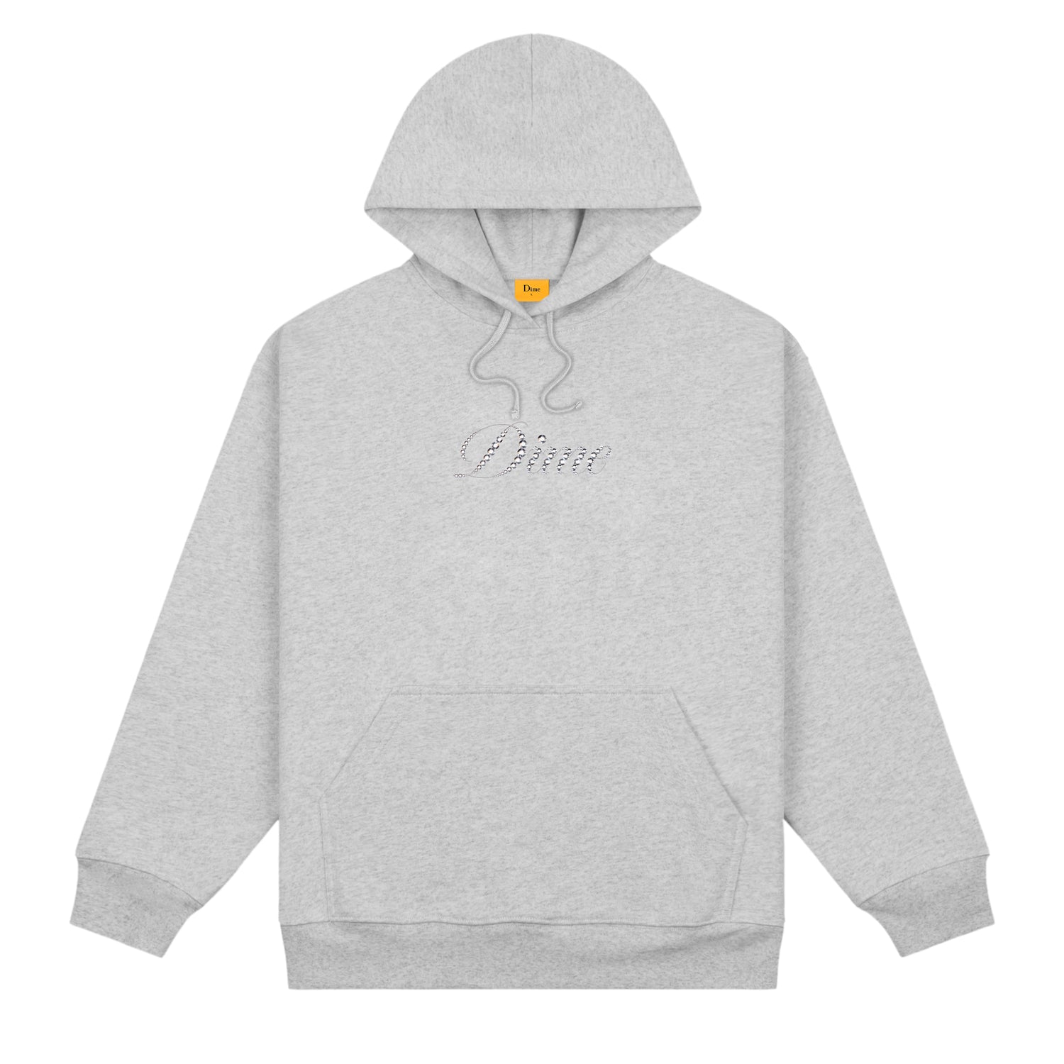 Icy Cursive Pullover, Heather Grey