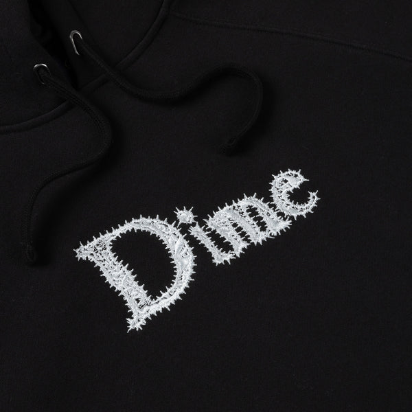 Dime Classic Spiked Hoodie, Black