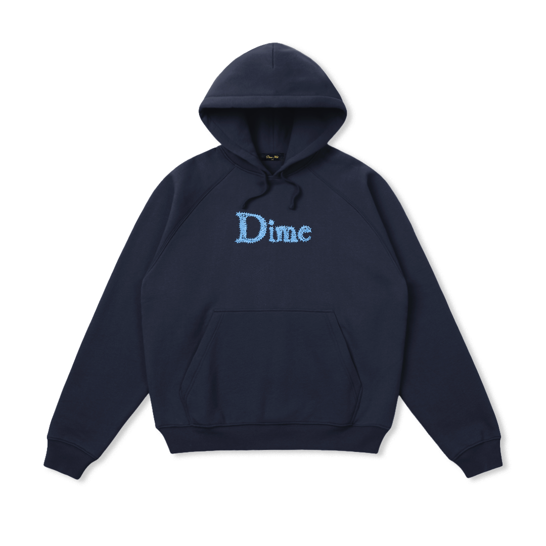 Classic Spiked Hoodie, Navy