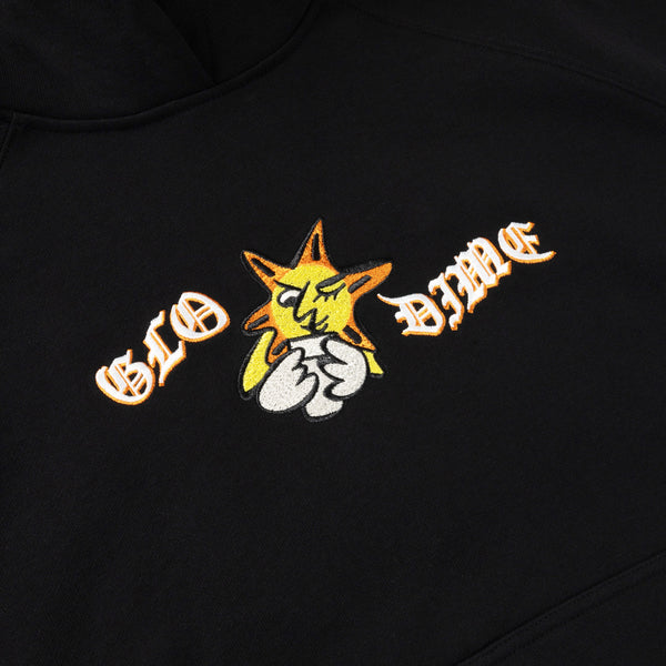 Dime Glo Dime Sun Hoodie, Black