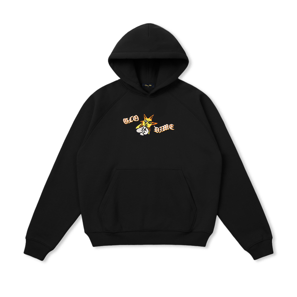 Dime Glo Dime Sun Hoodie, Black