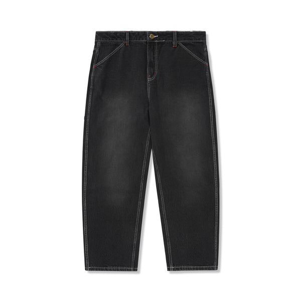 Cash Only Halftime Denim Jeans, Distressed Black