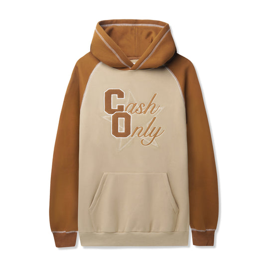 Halftime Raglan Pullover Hood, Cognac / Tan