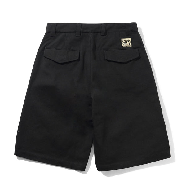 Cash Only Halfway Shorts, Black