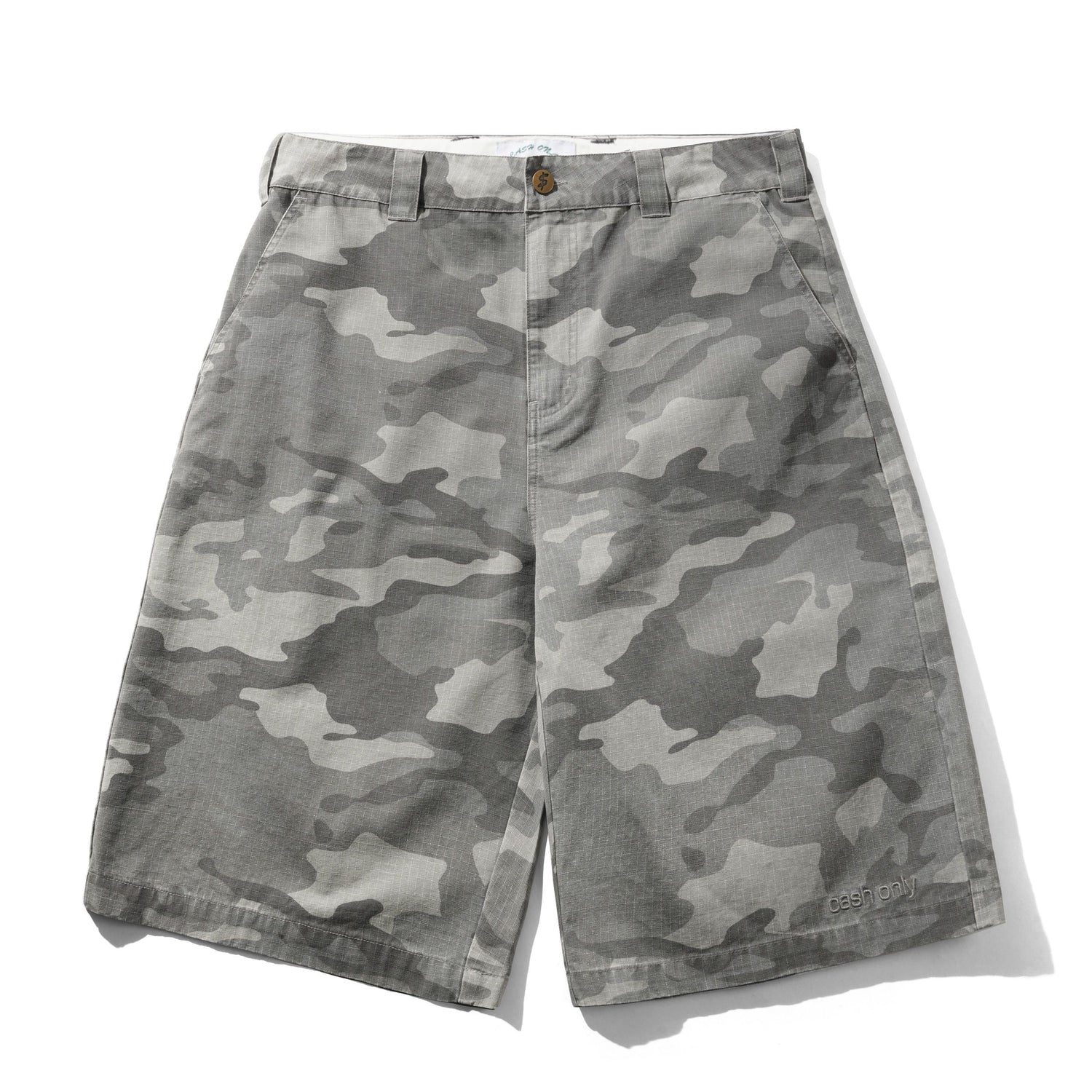 Halfway Shorts, Grey Camo Ripstop