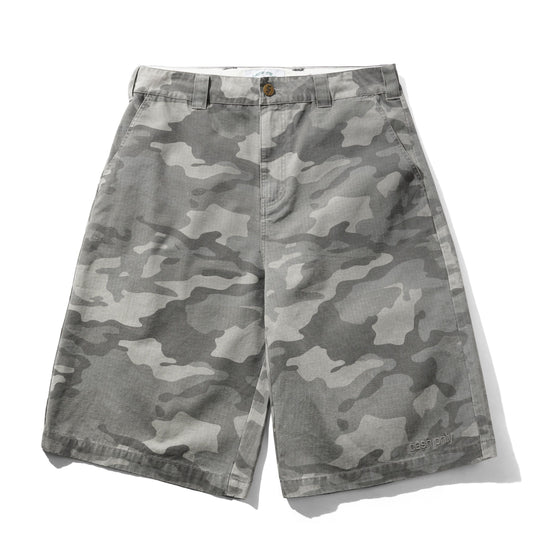 Halfway Shorts, Grey Camo Ripstop
