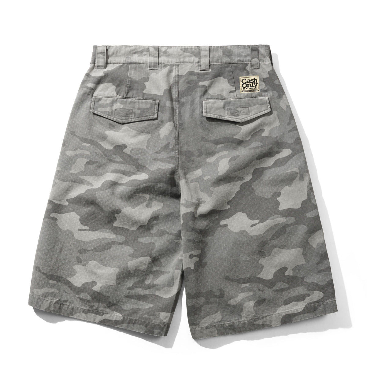 Halfway Shorts, Grey Camo Ripstop