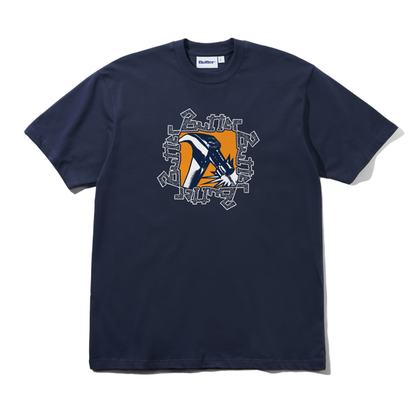 Butter Goods Hammer Tee, Midnight