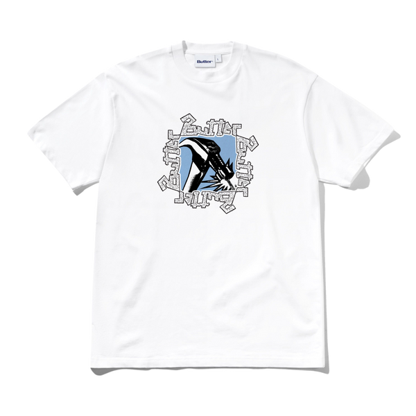 Butter Goods Hammer Tee, White