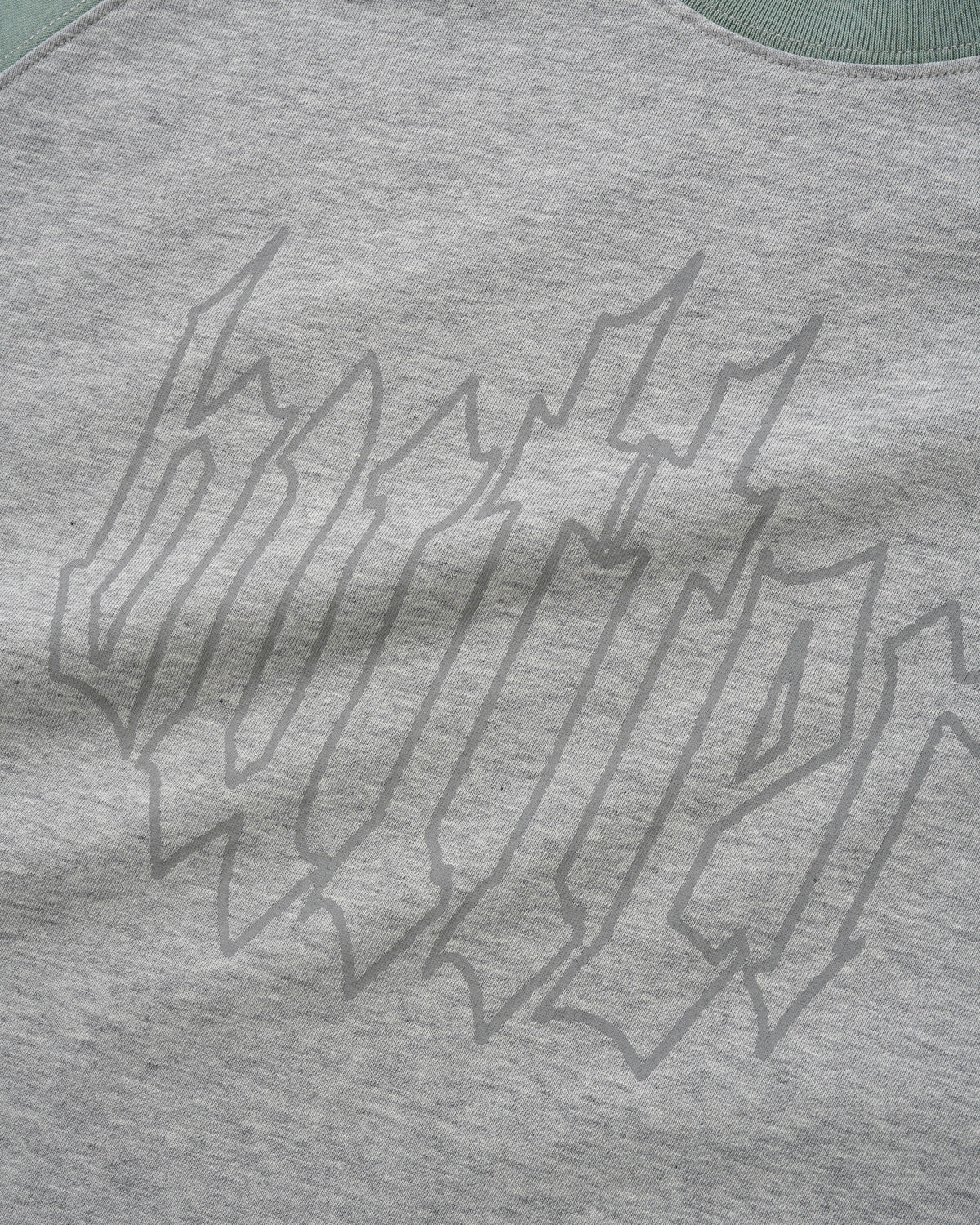 Harvest Raglan Tee, Mint / Heather