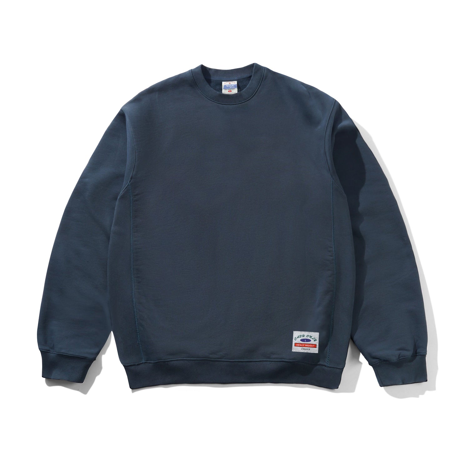 Heavy-Weight Crewneck, Navy