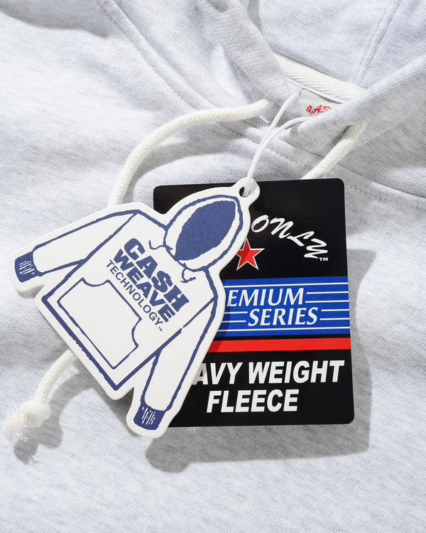 Cash Only Heavy-Weight Pullover Hood, Ash