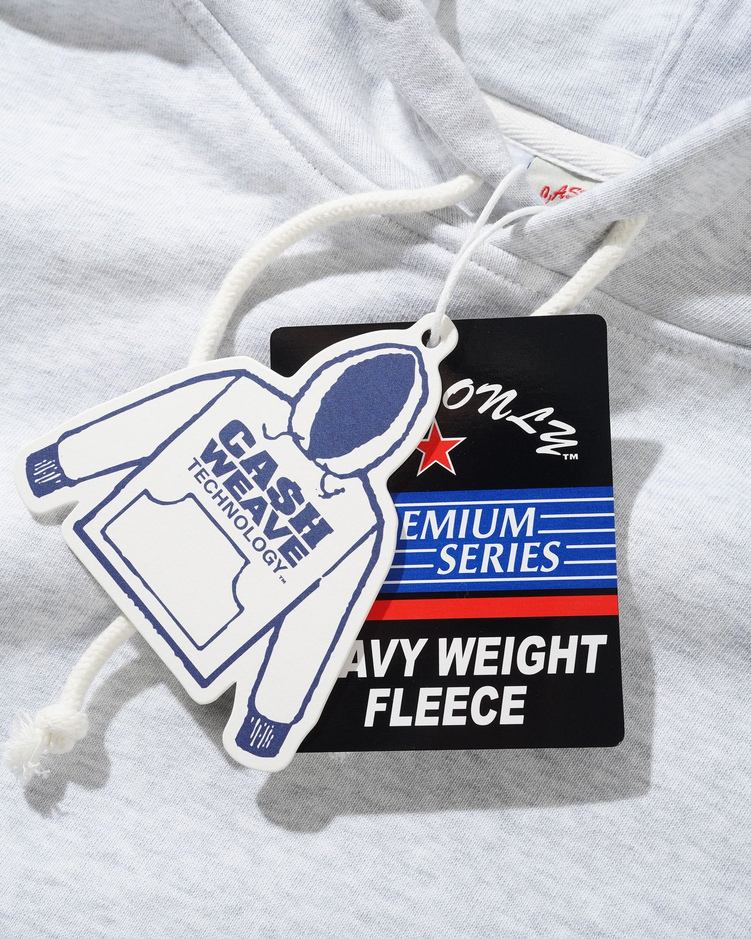 Heavy-Weight Pullover Hood, Ash