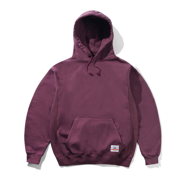 Cash Only Heavy-Weight Pullover Hood, Berry