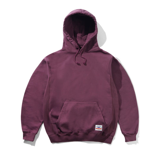 Heavy-Weight Pullover Hood, Berry
