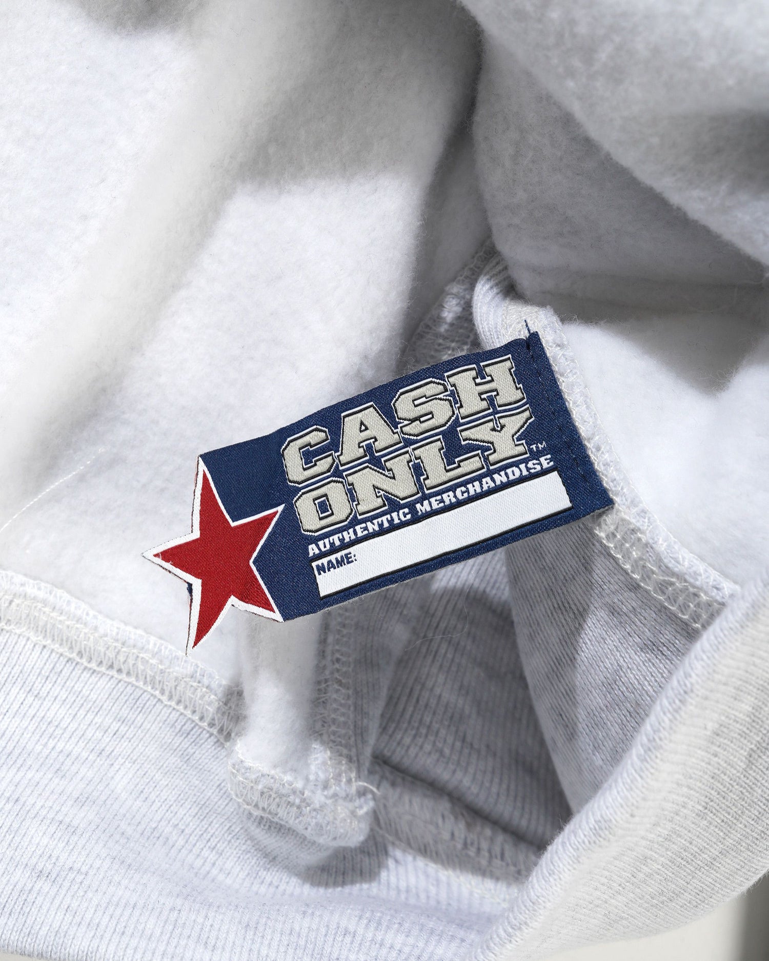 Heavy-Weight Zip-Thru Hood, Ash