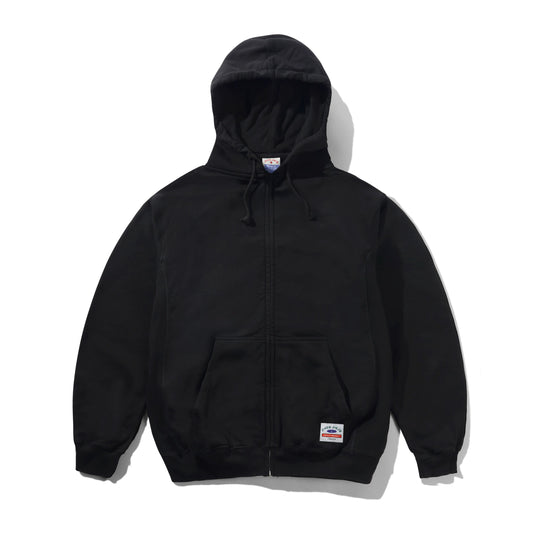 Heavy-Weight Zip-Thru Hood, Black