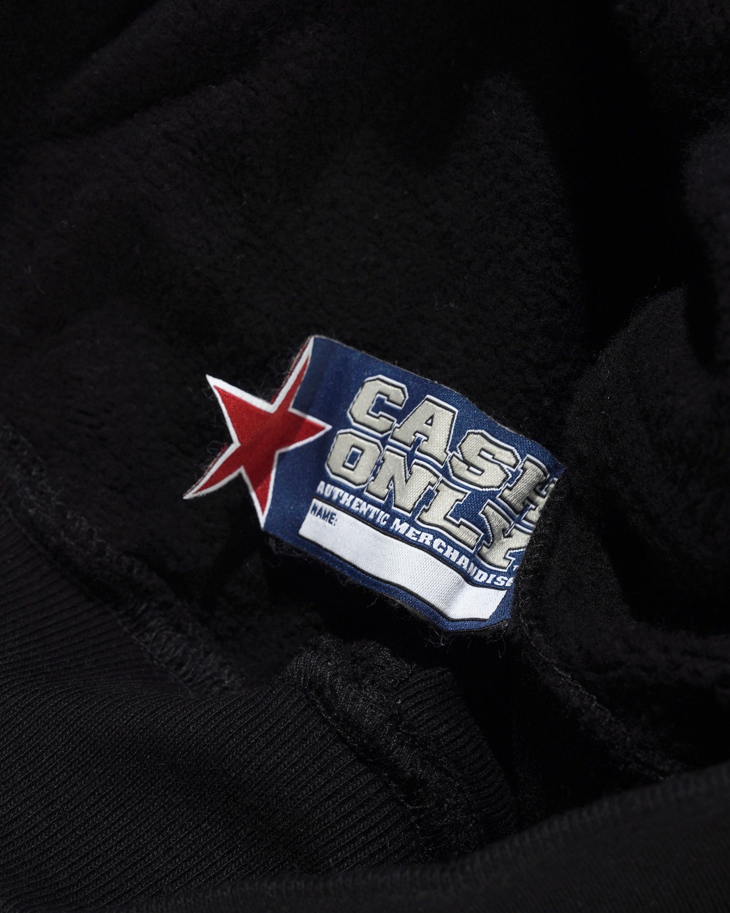 Heavy-Weight Zip-Thru Hood, Black