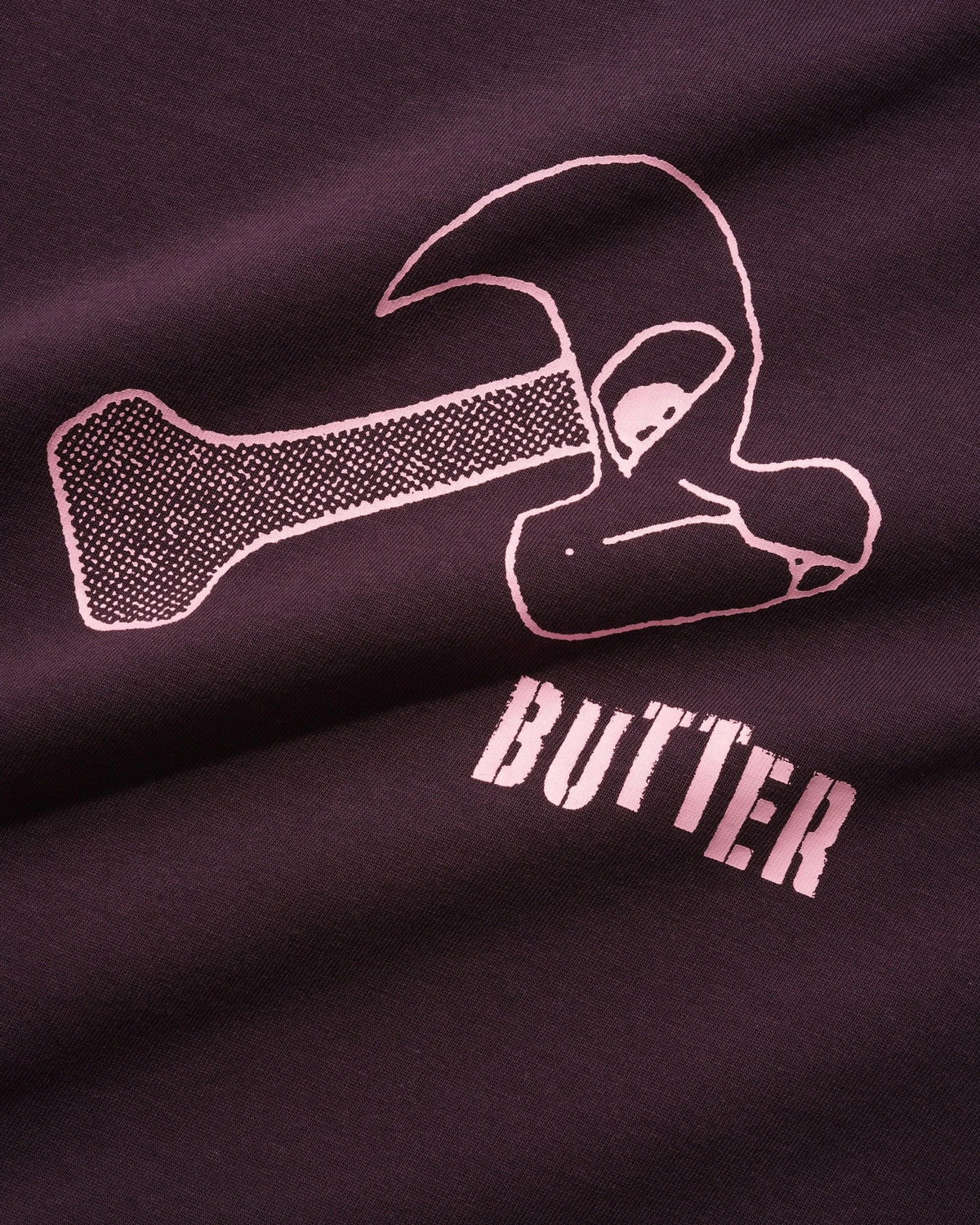 Heavy Tee, Eggplant