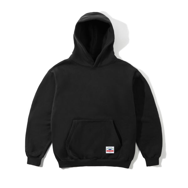 Cash Only Heavy-Weight Basic Pullover Hood, Black