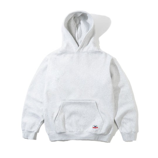 Heavy Weight Basic Pullover Hood, Ash
