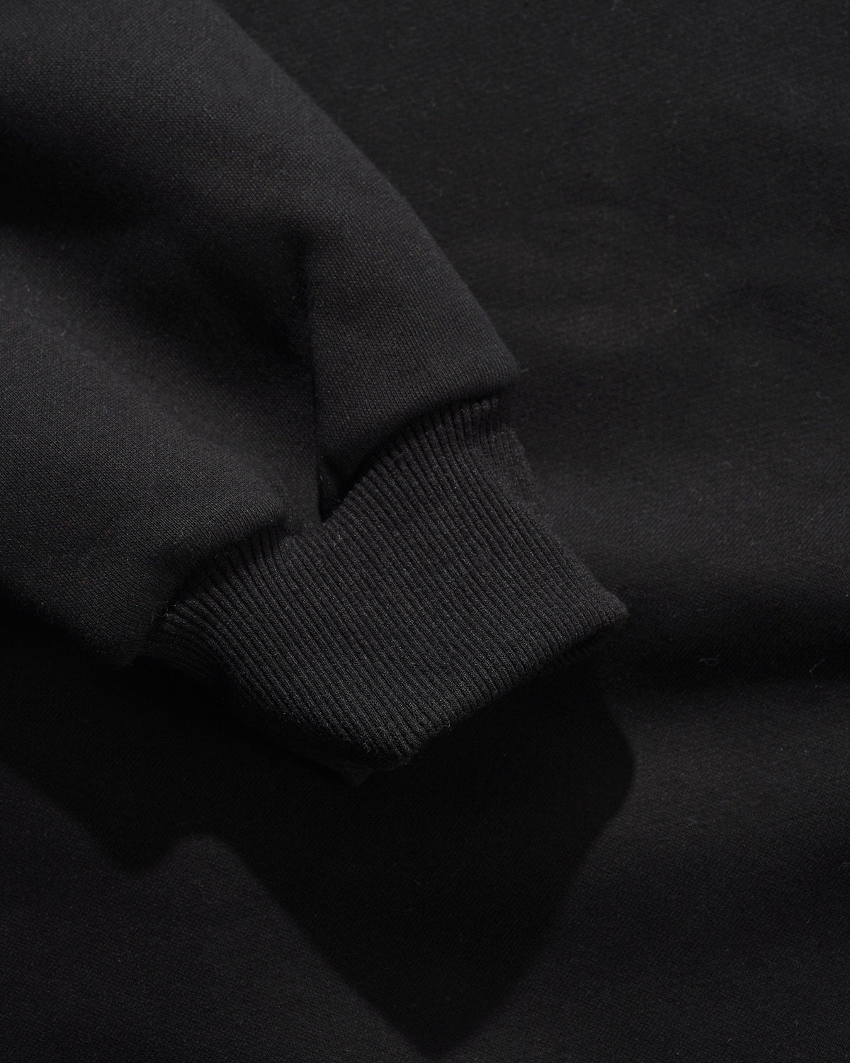 Heavy Weight Basic Pullover Hood, Black