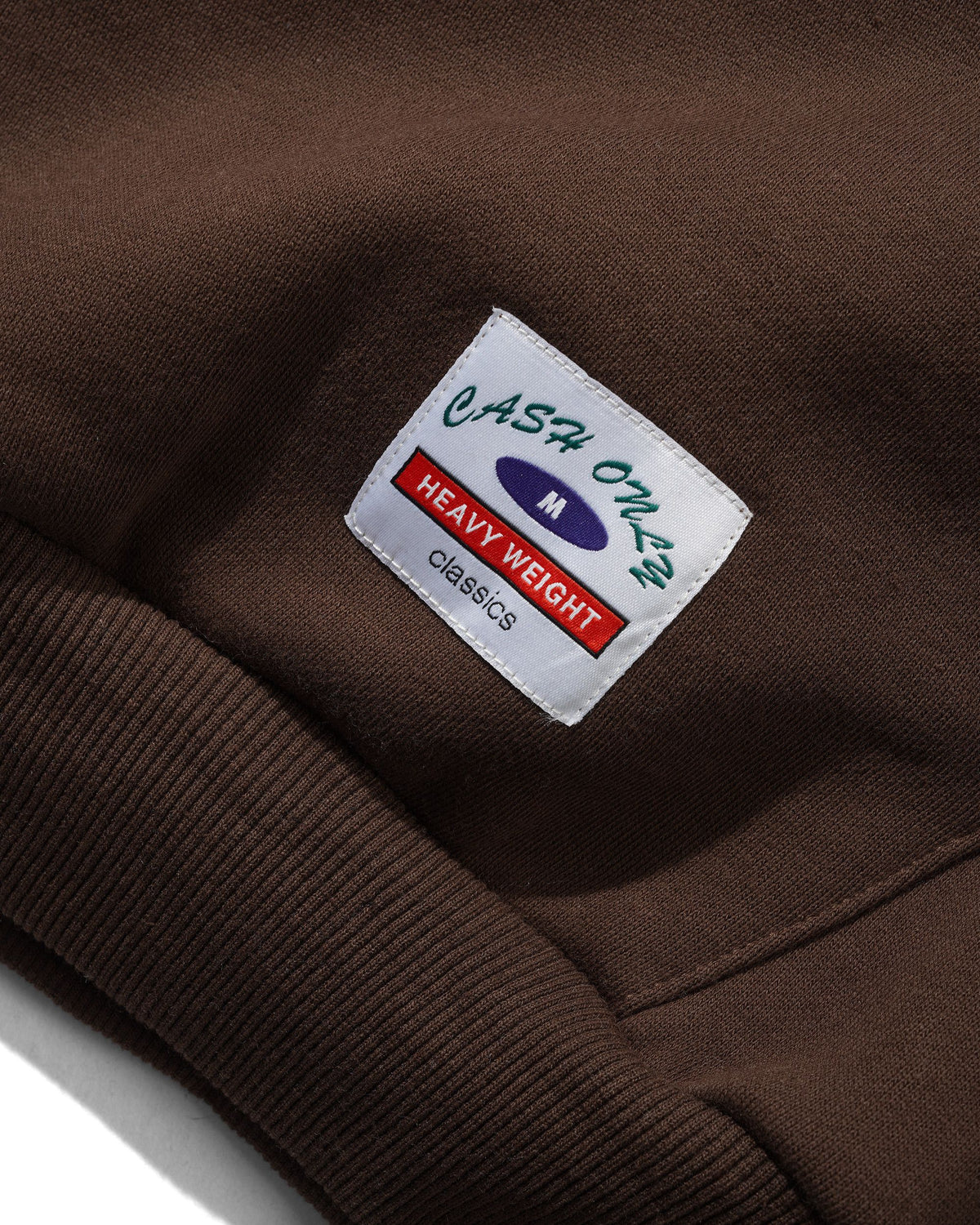 Heavy Weight Basic Pullover Hood, Umber