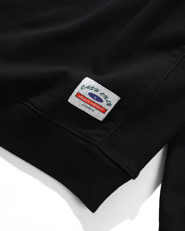 Cash Only Heavy-Weight Crewneck, Black