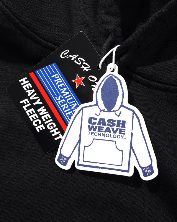 Cash Only Heavy-Weight Pullover Hood, Black