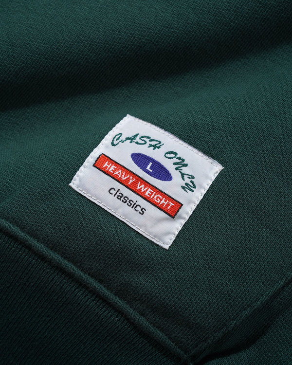 Cash Only Heavy-Weight Pullover Hood, Forest