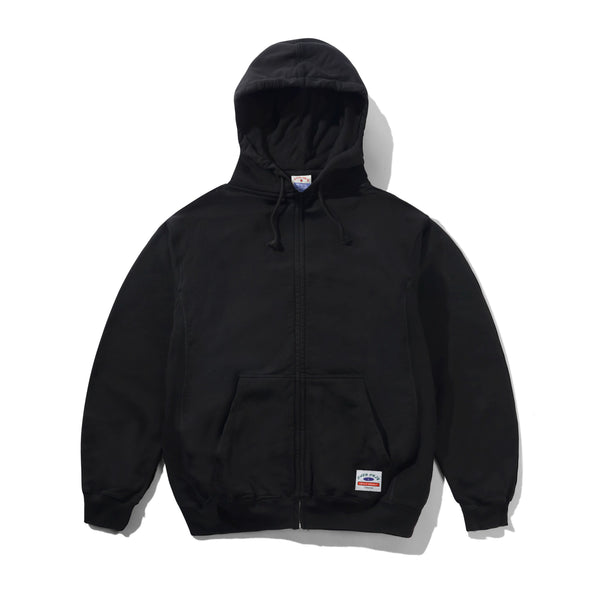 Cash Only Heavy-Weight Zip-Thru Hood, Black